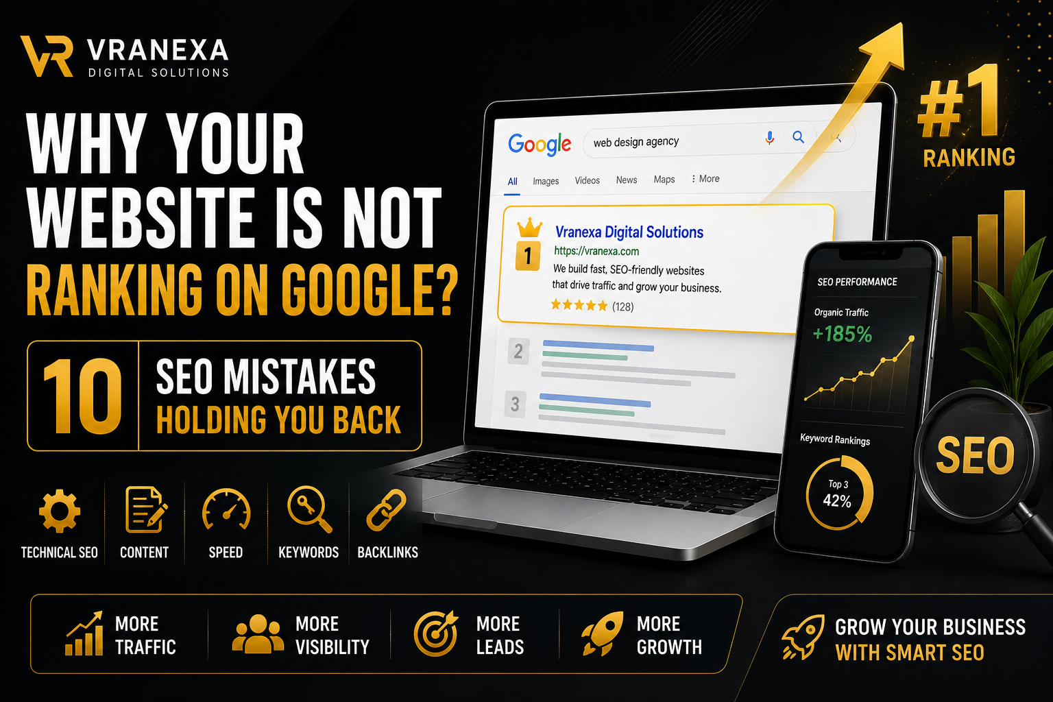 Why Your Website Is Not Ranking on Google: 10 SEO Mistakes to Fix in 2026