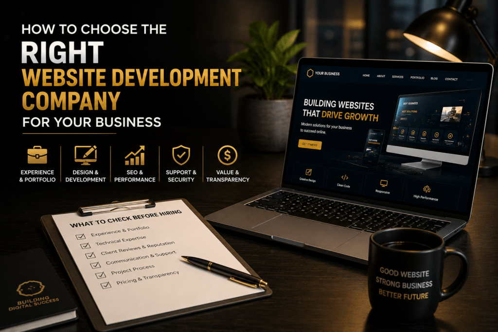 How to Choose the Right Website Development Company for Your Business